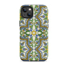 Moreish Moorish Design Iphone Case, 14 Plus / Matte, Patterned Smartphone Case