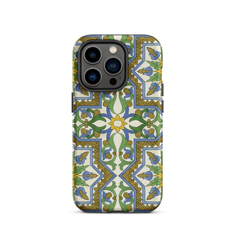 Moreish - Moorish Design Iphone Case, 14 Pro / Matte, Patterned Smartphone Case