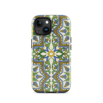 Moreish - Moorish Design Iphone Case 15 / Matte Patterned Iphone Case Vibrant Moorish Geometry, Geometry Dances, Mediterranean Mystique