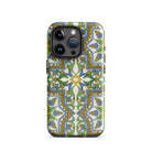 Moreish - Moorish Design Iphone Case, 15 Pro / Tough Phone, Floral-patterned Phone Case