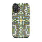 Moreish Moorish Design Iphone Case, 16 Plus / Matte, Patterned Smartphone Case
