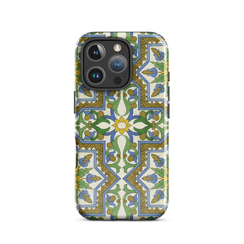 Moreish - Moorish Design Iphone Case, 16 Pro / Matte, Patterned Smartphone Case