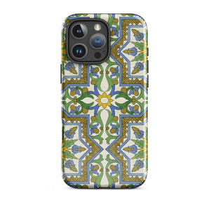 Moreish - Moorish Design Iphone Case, 16 Pro Max / Matte, Patterned Phone Case