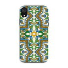 Moreish Moorish Design Iphone Case, Xr / Matte, Smartphone Case Intricate Colorful Moorish Style Tile Pattern Design