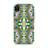 Moreish - Moorish Design Iphone Case Xr / Matte Smartphone Case Intricate Colorful Moorish-style Tile Pattern Design Vibrant Moorish