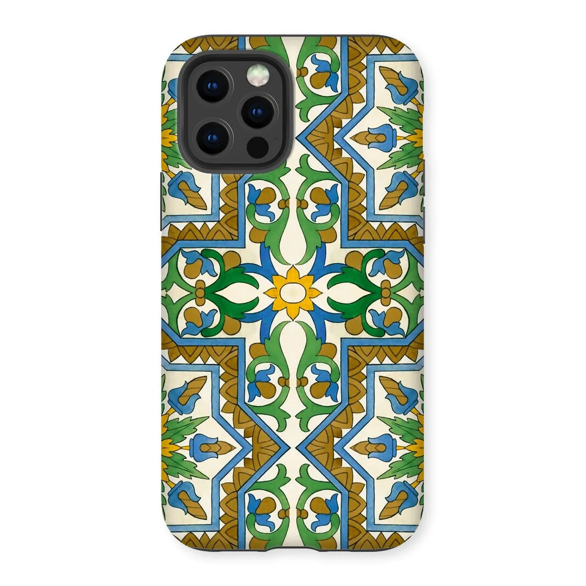 Moreish Moorish - Spanish Aesthetic Pattern Phone Case - Iphone 12 Pro / Matte - Mobile Phone Cases - Aesthetic Art