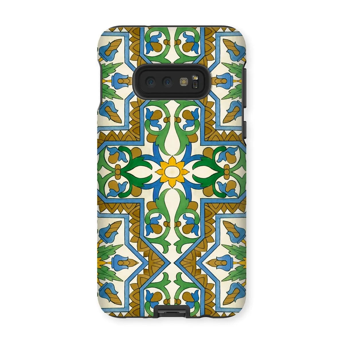 Moreish Moorish - Spanish Aesthetic Pattern Phone Case - Samsung Galaxy S10e / Matte - Mobile Phone Cases - Aesthetic