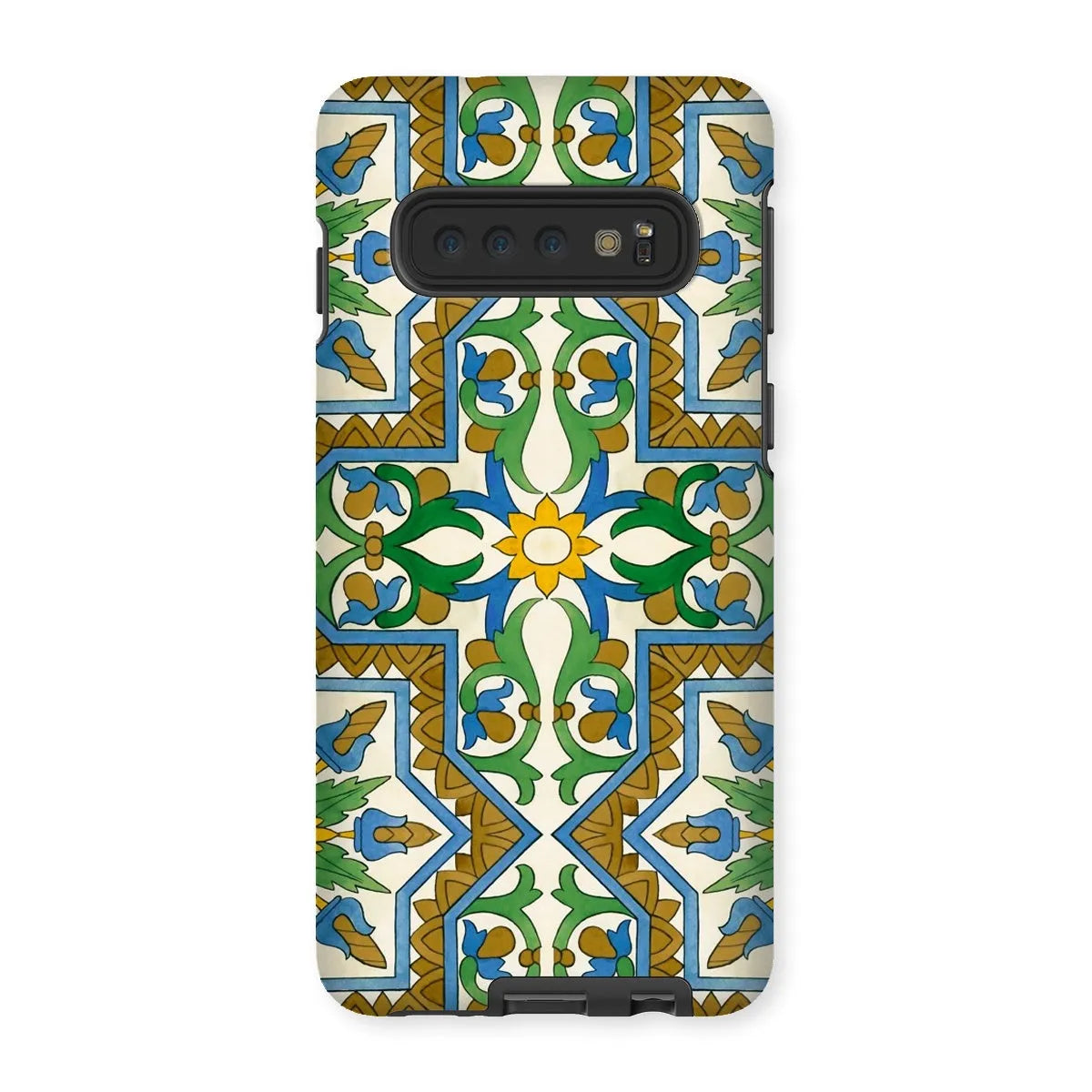 Moreish Moorish - Spanish Aesthetic Pattern Phone Case - Samsung Galaxy S10 / Matte - Mobile Phone Cases - Aesthetic Art