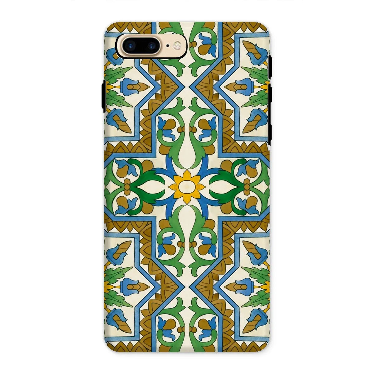 Moreish Moorish - Spanish Aesthetic Pattern Phone Case - Iphone 8 Plus / Matte - Mobile Phone Cases - Aesthetic Art