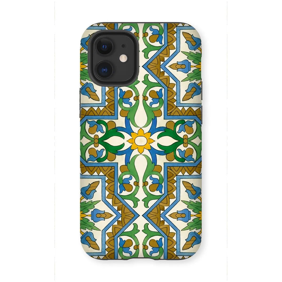Moreish Moorish - Spanish Aesthetic Pattern Phone Case - Iphone 12 Mini / Matte - Mobile Phone Cases - Aesthetic Art
