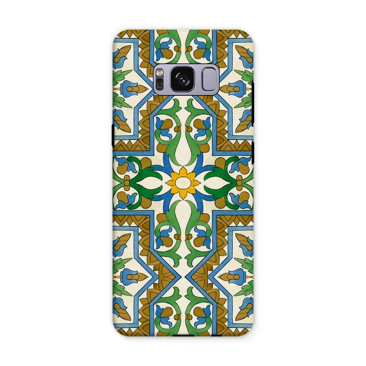 Moreish Moorish - Spanish Aesthetic Pattern Phone Case - Samsung Galaxy S8 Plus / Matte - Mobile Phone Cases