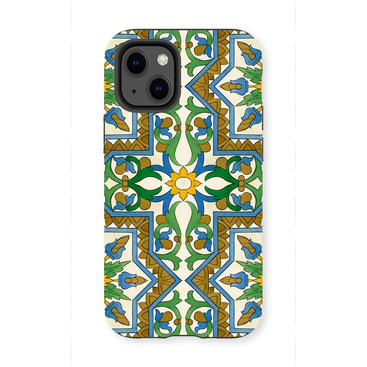 Moreish Moorish - Spanish Aesthetic Pattern Phone Case - Iphone 13 Mini / Matte - Mobile Phone Cases - Aesthetic Art