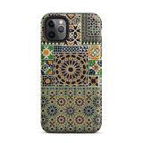 Moresque - Auguste Racinet Moorish Pattern Iphone Case, 11 Pro Max / Matte, Patterned Smartphone Case