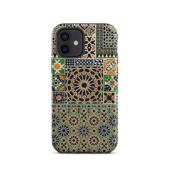 Moresque - Auguste Racinet Moorish Pattern Iphone Case, 12 / Matte, Patterned Smartphone Case