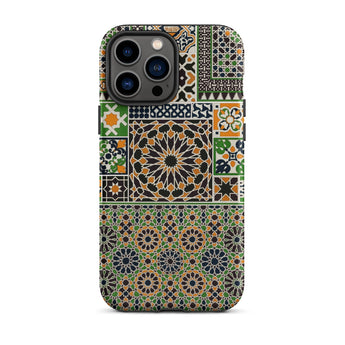 Moresque - Auguste Racinet Moorish Pattern Iphone Case, 13 Pro Max / Matte, Patterned Smartphone Case