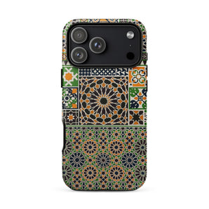 Moresque - Étui Iphone Motif Mauresque Auguste Racinet, 17 Pro Max / Mat, Coques de Téléphone Portable, Toby Leon