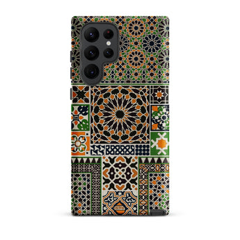 Moresque - Auguste Racinet Moorish Pattern Phone Case, Samsung Galaxy S22 Ultra / Matte, Mobile Cases, Toby Leon