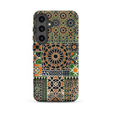 Moresque - Auguste Racinet Moorish Pattern Phone Case, Samsung Galaxy S24 Plus / Matte, Mobile Cases, Toby Leon