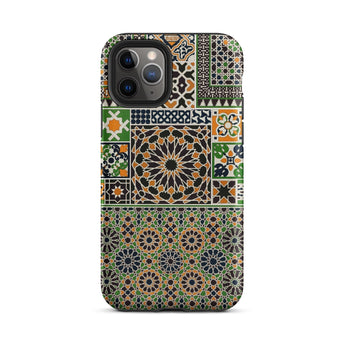 Moresque - Auguste Racinet Moorish Pattern Phone Case Iphone 11 Pro / Matte Patterned Smartphone Case Moresque Iphone Case, Auguste Racinet