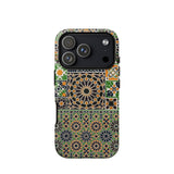 Moresque - Auguste Racinet Moorish Pattern Phone Case Iphone 17 Pro / Matte Iphone 12 Pro Max Case Intricate Mosaic Tile Moresque Case,