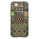 Moresque - Auguste Racinet Moorish Pattern Phone Case Iphone 8 / Matte Phone Case Colorful Moroccan-style Geometric Patterns Mosaic Designs