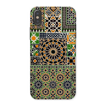 Moresque - Auguste Racinet Moorish Pattern Phone Case Iphone x / Matte Phone Case Colorful Moroccan-style Geometric Patterns Arabesque