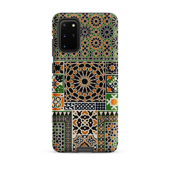 Moresque - Auguste Racinet Moorish Pattern Samsung Case, Galaxy S20 Plus / Matte, Smartphone Case Intricate Geometric Patterns Moroccan