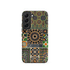Moresque Auguste Racinet Moorish Pattern Samsung Case, Galaxy S22 / Matte, Smartphone Case Vibrant Intricate Mosaic Pattern Inspired