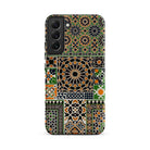 Moresque Auguste Racinet Moorish Pattern Samsung Case, Galaxy S22 Plus / Matte, Smartphone Case Complex Mosaic Pattern Geometric Islamic Art