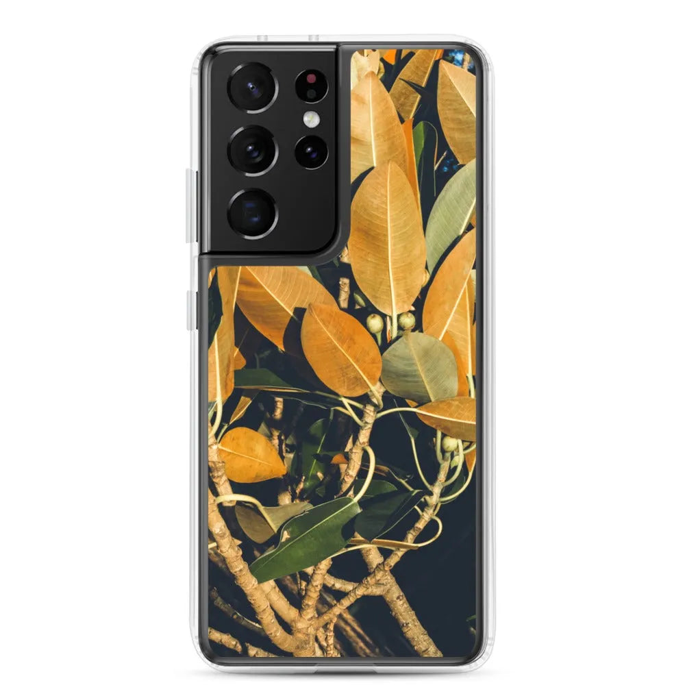 Moreton Bay Fig Samsung Galaxy Case - Samsung Galaxy S21 Ultra - Mobile Phone Cases - Aesthetic Art