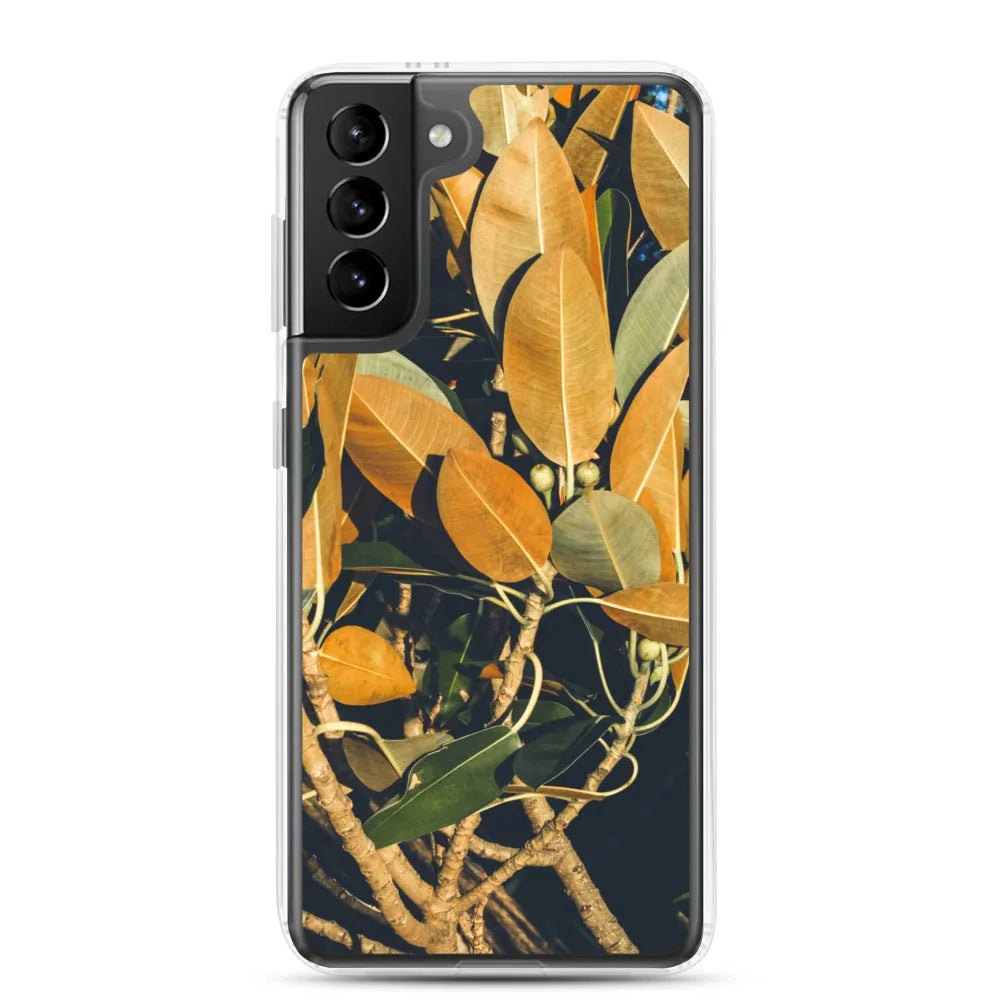 Moreton Bay Fig Samsung Galaxy Case - Samsung Galaxy S21 Plus - Mobile Phone Cases - Aesthetic Art