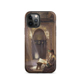 In the Mosque - Carl Friedrich Heinrich Werner Iphone Case, 12 Pro / Matte, Phone Case Painting Man Mosque
