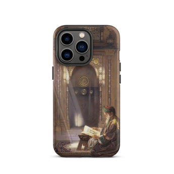 In the Mosque - Carl Friedrich Heinrich Werner Iphone Case, 13 Pro / Matte, Phone Case Painting Man Mosque