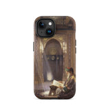 In the Mosque - Carl Friedrich Heinrich Werner Iphone Case, 15 / Matte, Phone Case Painting Man Mosque