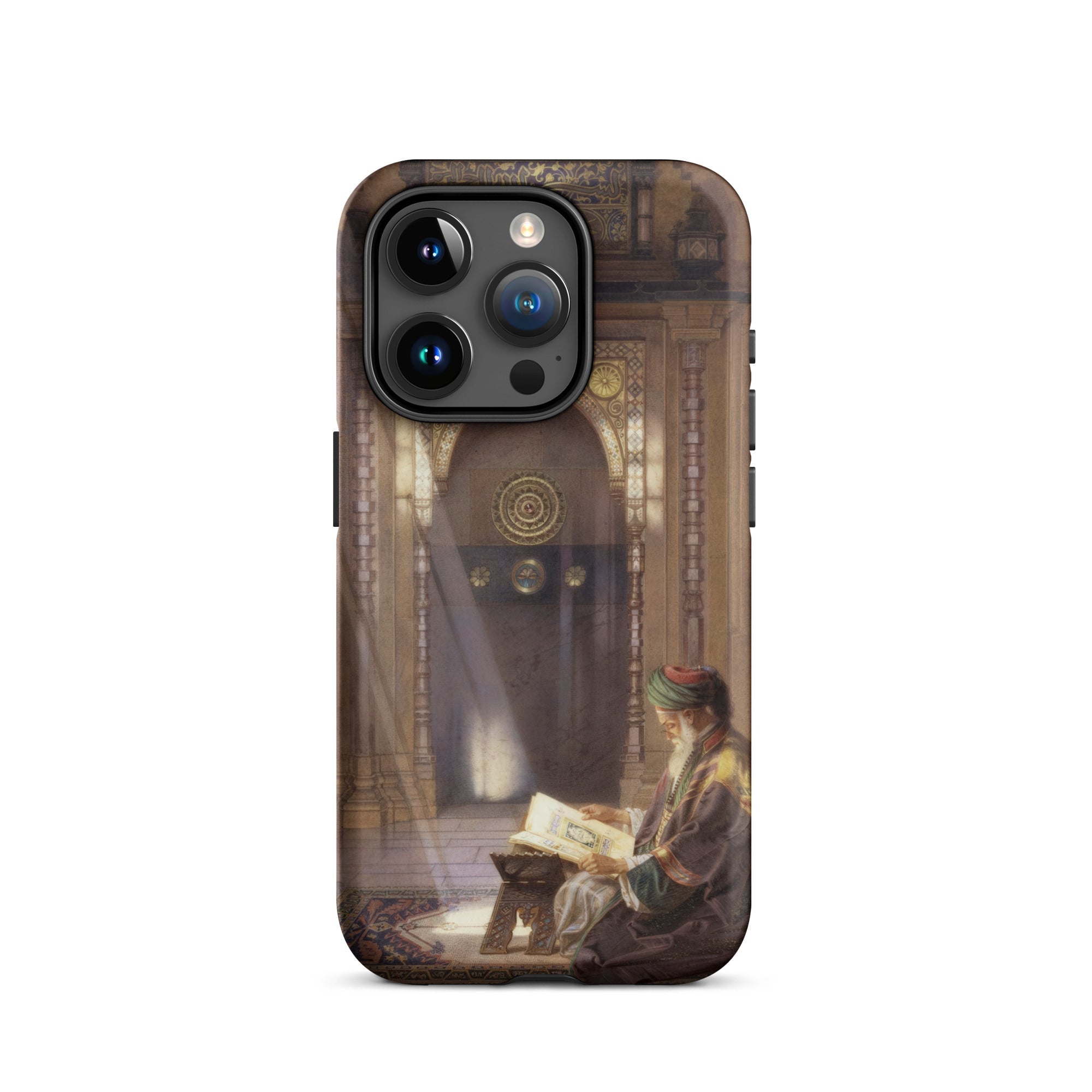 In the Mosque Carl Friedrich Heinrich Werner Iphone Case, 15 Pro / Matte, Phone Case Painting Man Mosque