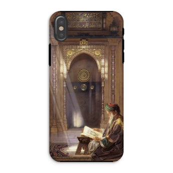 In the Mosque - Carl Friedrich Heinrich Werner Iphone Case, Xs / Matte, Phone Case Painting Man Mosque
