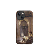 In the Mosque - Carl Friedrich Heinrich Werner Phone Case Iphone 13 Mini / Matte Phone Case Painting Man Mosque Carl Friedrich Heinrich,