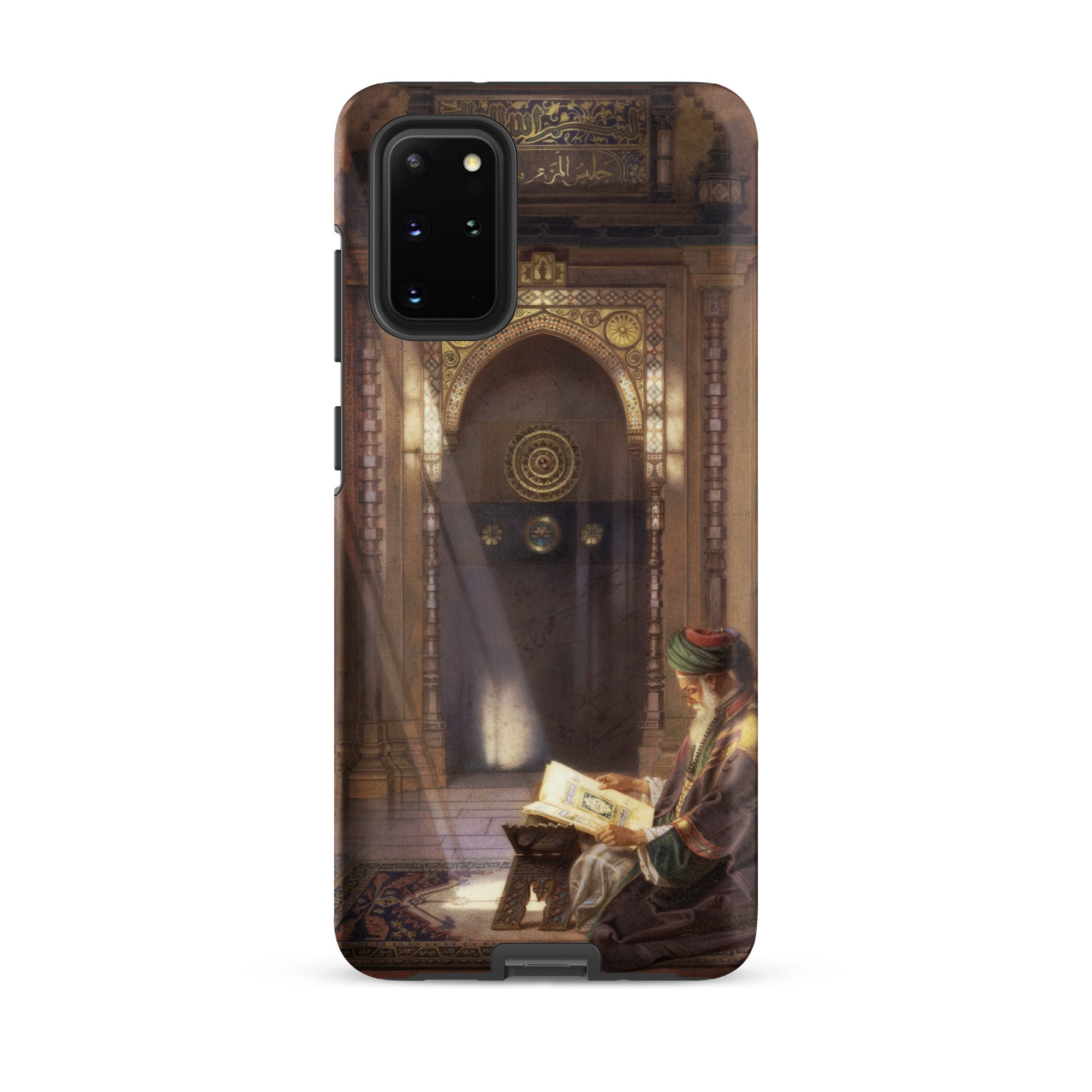 In the Mosque Carl Friedrich Heinrich Werner Samsung Case, Galaxy S20 Plus / Matte, Smartphone Case Historical Style Painting Person