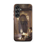 In the Mosque - Carl Friedrich Heinrich Werner Samsung Case, Galaxy S25 Plus / Matte, Smartphone Case Classical Painting Man