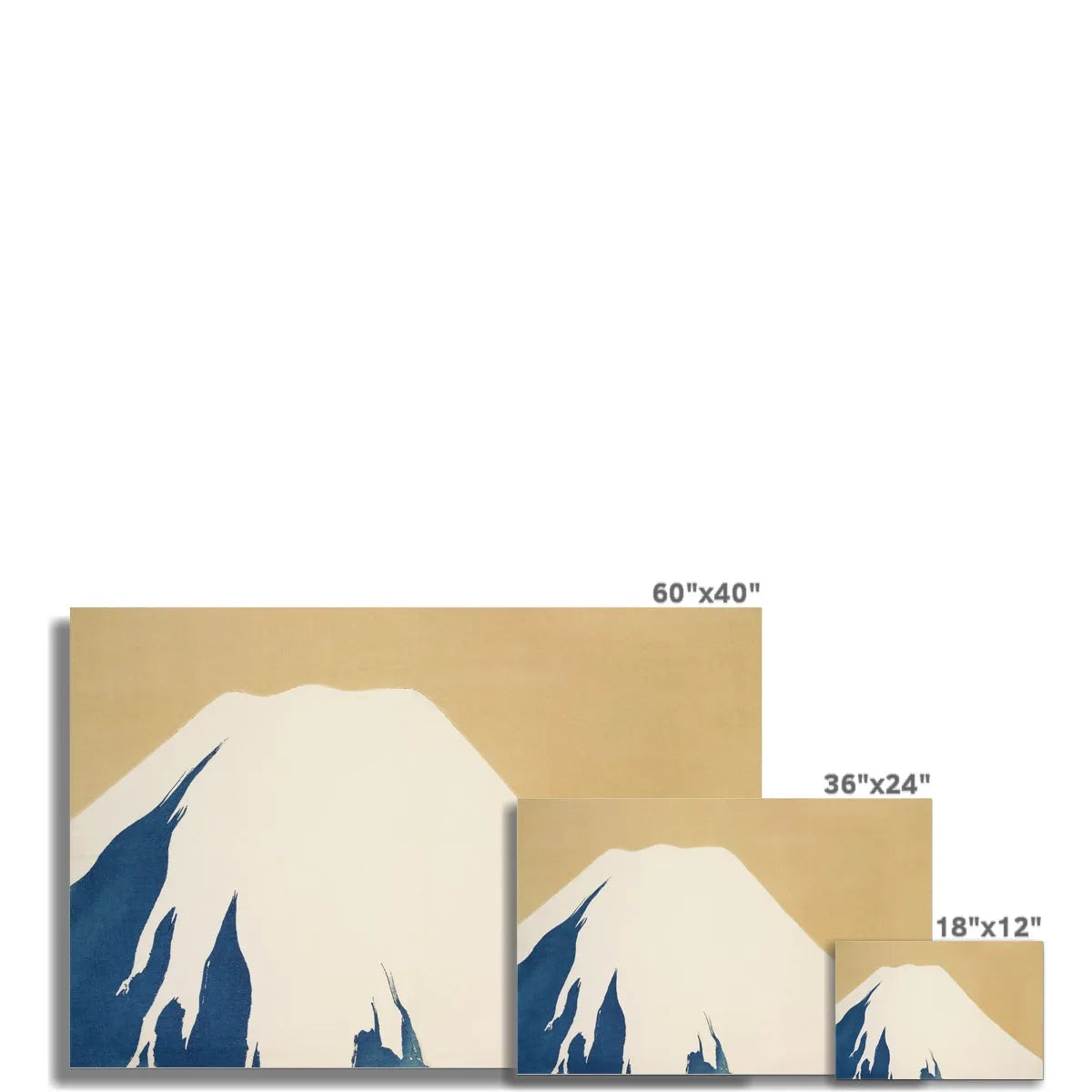 Mount Fuji By Kamisaka Sekka Fine Art Print - Posters Prints & Visual Artwork - Aesthetic Art