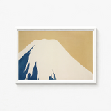 Minimalist Framed Artwork Mount Fuji Stylized Two-tone Design Kamisaka Sekka’s Audacious, Japan’s Iconic Peak, Sekka Rimpa