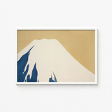 Minimalist Framed Artwork Mount Fuji Stylized Two-tone Design Kamisaka Sekka’s Audacious, Japan’s Iconic Peak, Sekka Rimpa