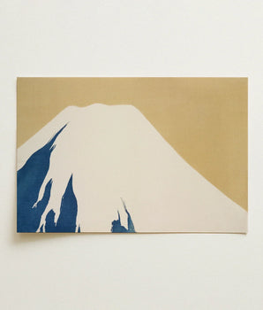 Minimalist Canvas Print Stylized Depiction Mount Fuji White Kamisaka Sekka’s Audacious, Japan’s Iconic Peak, Sekka Rimpa