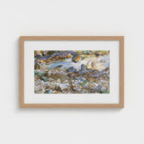 Mountain Stream - John Singer Sargent Art Print / Canvas, Rushing Spine Breaks, Raw Sienna Wash, Opaque White Lifted, Prints