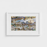 Mountain Stream - John Singer Sargent Art Print / Canvas, Rushing Spine Breaks, Raw Sienna Wash, Opaque White Lifted, Prints