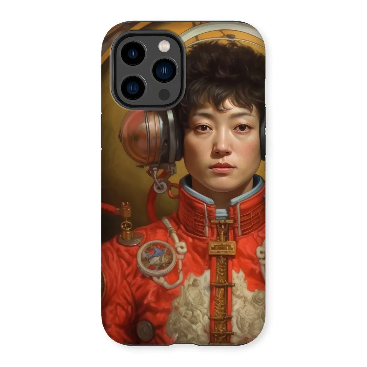 Mùchén - Chinese Gay Astronaut Iphone Case 14 Pro Max / Matte Mobile Phone Cases