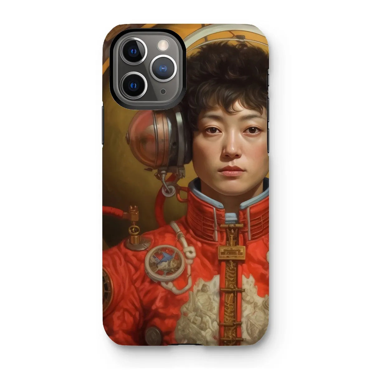 Mùchén The Gay Astronaut - Lgbtq Art Phone Case - Iphone 11 Pro / Matte - Mobile Phone Cases - Aesthetic Art