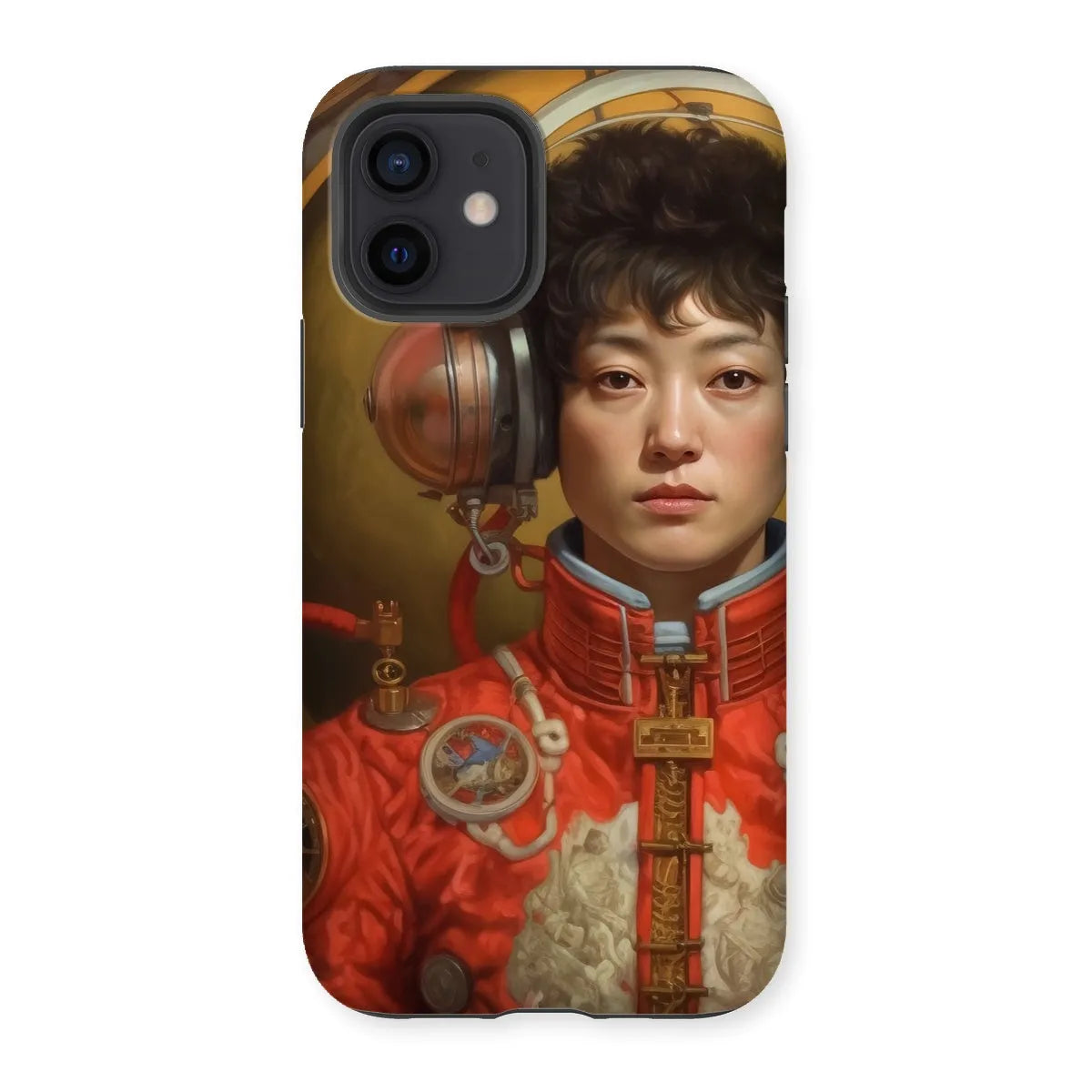 Mùchén The Gay Astronaut - Lgbtq Art Phone Case - Iphone 12 / Matte - Mobile Phone Cases - Aesthetic Art