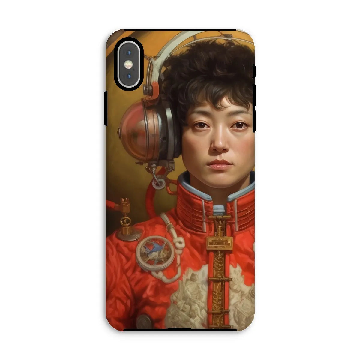 Mùchén The Gay Astronaut - Lgbtq Art Phone Case - Iphone Xs Max / Matte - Mobile Phone Cases - Aesthetic Art