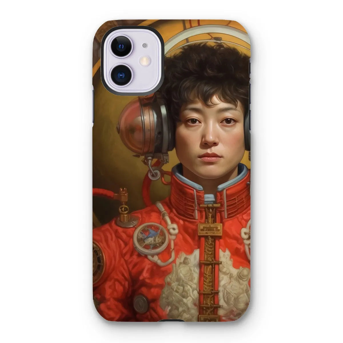 Mùchén The Gay Astronaut - Lgbtq Art Phone Case - Iphone 11 / Matte - Mobile Phone Cases - Aesthetic Art